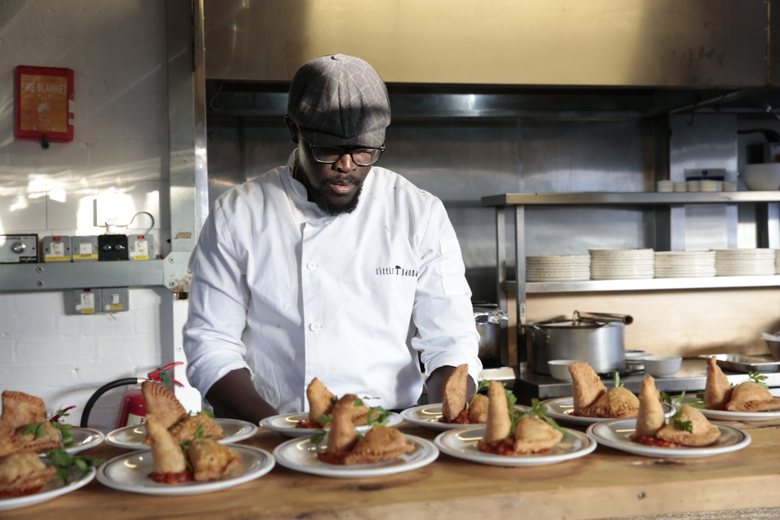 Chefs Khadim Mbamba and Cheikh Fall plate up with speed and passion